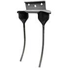 5 Of Double Rubber Mounted Rake Teeth 7 25  Tine X 5 16  Bolt Hole W  0 25  Wire