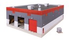 Walthers Cornerstone   Ho Scale   Modern Diesel Shop   Kit   933-3908