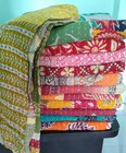 Indian Kantha Wholesale Lot 5 Pcs Vintage Blanket Throw Quilt Bohemian Bedspread