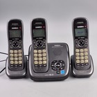 Uniden D1680 Dect 6 0 3 Phone Set W  Chargers And Digital Answering Machine