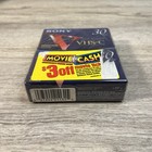 Sony Tc-30vhgf Premium Vhs-c Blank Camcorder Video Cassette Tape - 2  New Sealed