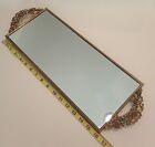 Rare Matson Mc Gold Ormolu Rectangular Vanity Tray Mirror  87