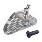 Dune Hydra 11  X 8  Stainless Metal Detector Sand Scoop W  Front Mount   Handle