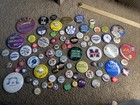 Lot Of Vintage And Modern Button Pins