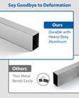 Aluminum Work Plank Telescoping Plank 8-13 Ft Extension Plank 440 Lbs Capacity