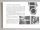 Kodak Retina Reflex Camera Instruction Manual Reprint