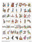 150 Cartoon Duck Characters Embroidery Machine Designs Pes On Usb