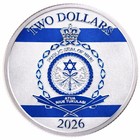 2026 Niue Roaring Lion We Stand With Israel 1 Oz Silver Coin - Mintage 225
