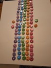 Huge Lot Of   got Milk  Buttons Pins - Purple Green Orange Pink   Blue Crafts