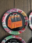 Vintage Set Of 4 Coca Cola Coke Metal Coasters Dated 1999 - Collection Pieces