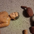 1967 Marx Johnny West  Bill Buck Accessories Lot W overly Played With 12  Figure