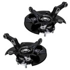 For 2006-2011 Honda Civic Pair Front Steering Knuckle   Wheel Hub Bearing Assy