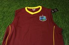 West Indies Cricket Men Vest Sleeveless Shirt Jersey Castore Original Size M New