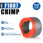 Efield 100 Pcs 1 2  Copper Pex Crimp Rings With End Stop  Pro Pack
