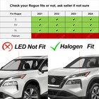 For 2021-2024 Nissan Rogue S Sl Sl Daytime Running Light Signal Head Lamp Drl