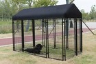 Giant Dog Kennel Dog Crate Cage Yard Animal Pet Enclosure Playpen Dog Fence Cage