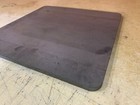 1 4  Steel Pizza Baking Plate  1 4  X 14  X 16   Rounded Corners  Hole  A36