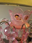 Dora The Explorer Pink Chandler Table Lamp Crystals 12    Works