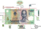 17 Million Vietnam Dong -   34 X 500000 Vnd   -  Authentic Viet Nam Currency