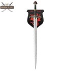 Handmade Blackfyre Game Of Thrones Aegon Sword - Got  With Wall Plaque