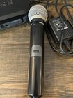 Shure Pg4 Receiver And Pg58 Wireless Vocal Mic H7 536-548mhz For Parts Or Repair