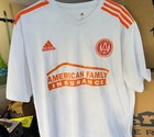 Atlanta United Fc Mls Adidas Soccer King Peach Alternate Design Team Jersey Xl