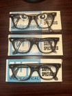 Lot Of 3 Vintage 1960s Wilkie Optical Safety Glasses   Spectacles