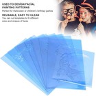 Face Painting Template Stencils  12pcs Reusable Paint Easy    