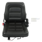 Universal Forklift Seat Fold Down W  Safety Belt For Tractor Loader Excavator