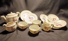 Vtg Japan Child s doll Tea Set 12 Pieces Pink Flowers  Incomplete but Beautiful 