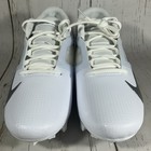 Nike Alpha Menace 4 Pro Mens White-silver Football Cleats Size 11 Fd7037-101