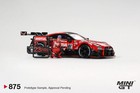 Minigt 1 64 Nissan Gt-r Nismo  23    motul Autech Gt-r 2021    Super Gt Series  875