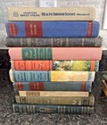 Vintage Antique Books Lot Of 10 - Random Unsorted Mixed - For Crafts - Pre 1960