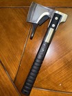 Sog 11 5  Camp Axe Stainless Fixed Head Blade Black Handle Ax Ch1001cp Edc