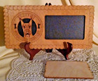 Miniature Pinscher Frame Handcrafted Wooden I Love My Dog 3 X 5 Picture Black 