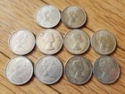 10 Canada 50 Cents   1958 - 1966 - 0 800 Silver Coins   Elizabeth Ii   Circ C14