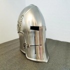 Medieval Barbuta Helmet Knight Armour 18g Mild Steel Larp Cosplay Helmet Gift