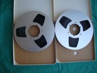 Scotch Magnetic Tape 1 4    10 5  Metal Reel To Reel  lot Of 2  