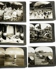 Japan Japanese  Antique Stereo Cards Stereoviews Tokyo Shoe Shop Tea Rice Farmer