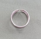 Solid Metal Women s Three Row Adjustable Toe Ring 925 Sterling Silver