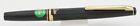 Pilot Elite Black   Gold  big Cap  Fountain Pen - Xfine Nib - Con-40 - Mint Nos