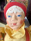 Vintage Moscow Russian Folk Art Kitchen Tea Coffee Cozy Mockobckar Fabric Doll