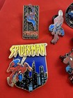 Spider-man Pin Group Of 6 For Collectors