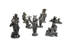 Michael Ricker Pewter - 12 Pc Lot - 2 Are Signed - All Are Numbered