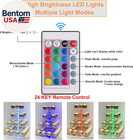Cupcake Stand Acrylic 4 Tier Tower Display Cupcake Cake Stand With Remote Led Li