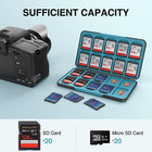 Heiying Memory Card Case For Sd tf Cards portable Sd Card Holder Storage Case Co