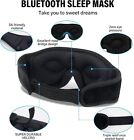 Sleep Mask With Bluetooth Headphones  3d Sleep Mask Wireless Music Eye Mask