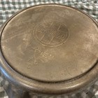 Griswold Slant Logo  9 Erie Cast Iron Skillet 710 Nickel Plated Large Block Logo