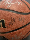 Utah Jazz Autographed Basketball 2007 Team Members Boozer  Kirilinko  Okur  Etc 