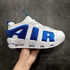 White Blue Air More Uptempo Casual Footwear Nike Men Style    